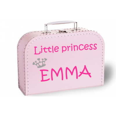 Koffertje Little princess + naam Koffertje Little princess + naam